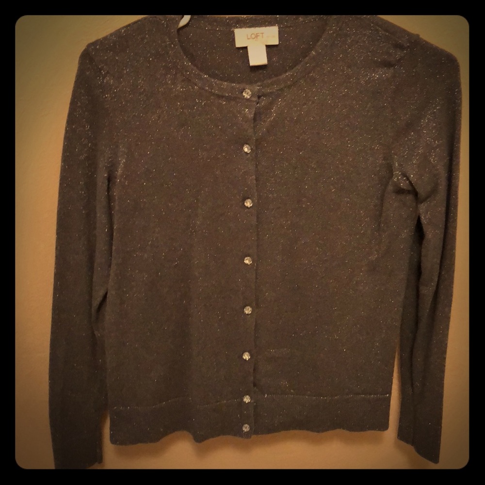 Loft glitter cardi